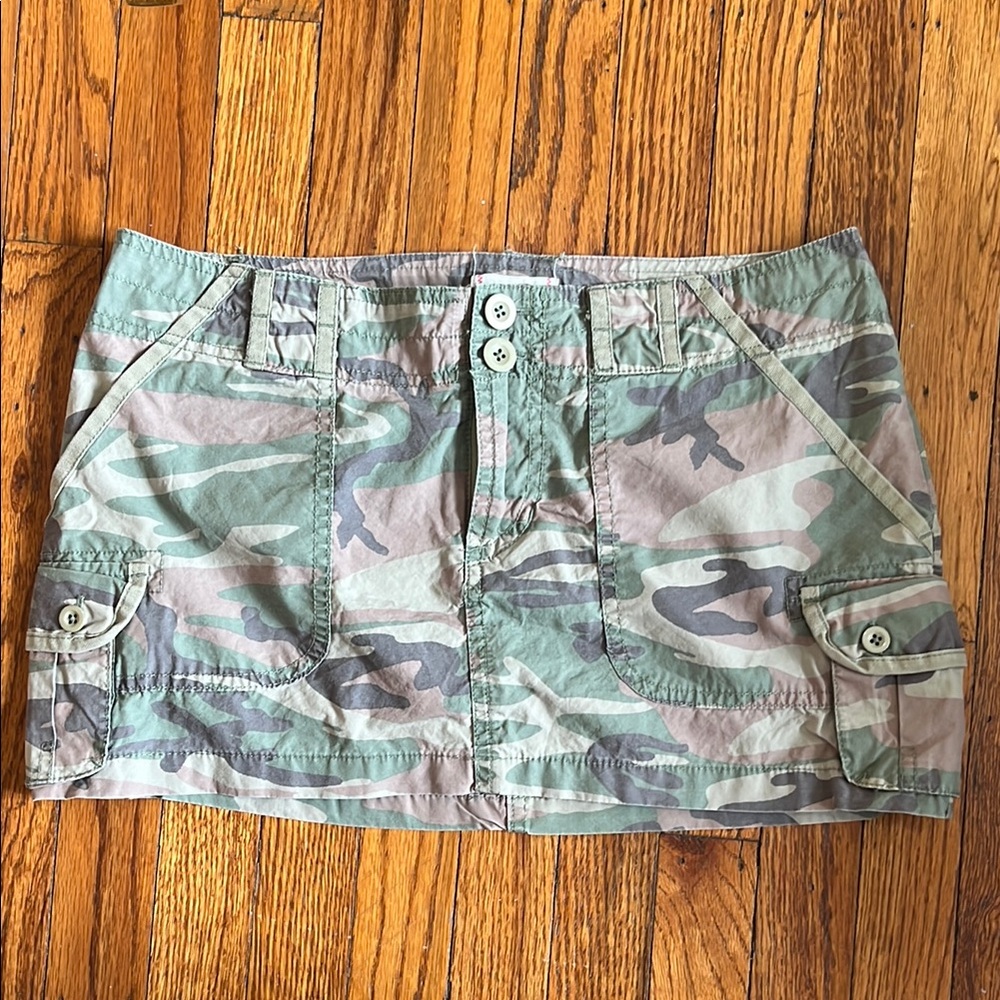 Urban Outfitters BDG Camouflage Mini Skirt